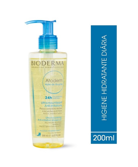 imagem do produto Oleo de banho atoderm 200ml bioderma - BIODERMA