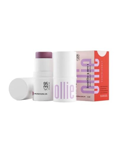 imagem do produto Ollie 3 em 1 rosa malva fps95 4,5g - OLLIE