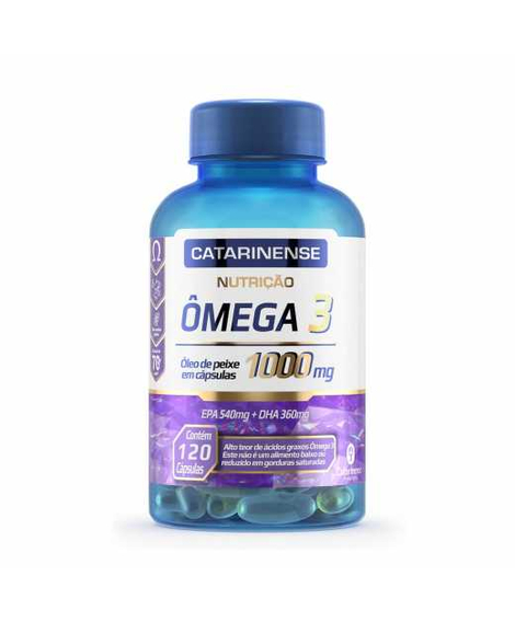 imagem do produto Omega 3 1000mg 120 capsulas catarinense - CATARINENSE