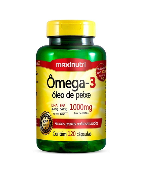 imagem do produto mega gla triplo 3-6-9 1000mg 60 cpsulas - MAXINUTRI