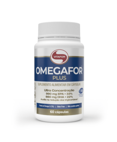 imagem de Omegafor plus 1g 60 cápsulas - VITAFOR