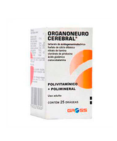 imagem de Organoneuro cerebral 25 drageas - GROSS
