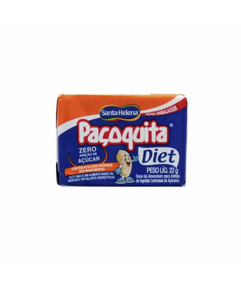 imagem do produto Pacoquita diet 18g - SANTA HELENA