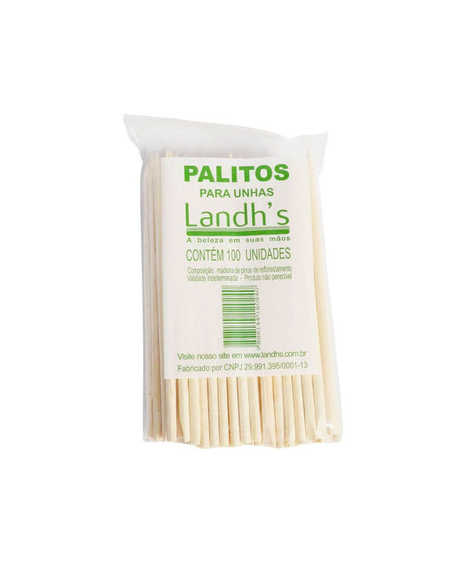 imagem do produto Palito unha laranjeira landhs unidades - LANDHS