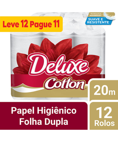 imagem de Papel higiênico deluxe folha dupla 12 pague 11 - SOFTYS