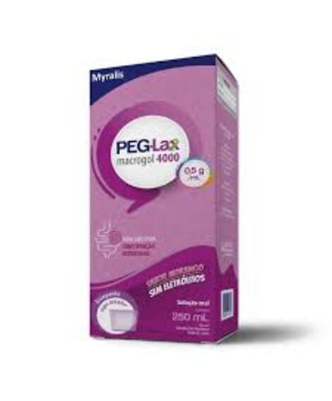 imagem do produto Peg-lax 4000 0,5g/ml soluo oral 250ml - MYRALIS