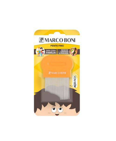 imagem do produto Pente fino marco boni aco inox 1 unidade - MARCO BONI