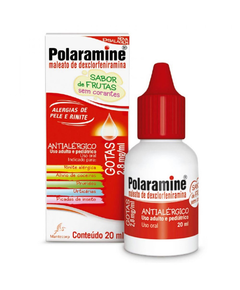 imagem de Polaramine gotas 20ml - MANTECORP FARMASA