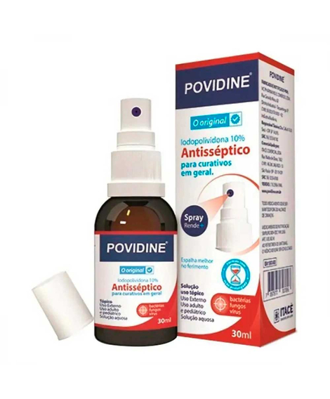 imagem do produto Povidine anti-sptico spray 30ml - VIDFARMA