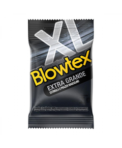 imagem de Preservativo blowtex extra grande 3 unidades - BLOWTEX