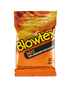 imagem de Preservativo blowtex hot 3 unidades - BLOWTEX