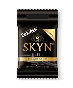 imagem de Preservativo blowtex skyn elite 3 unidades - BLOWTEX