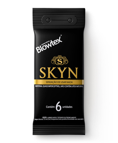 imagem de Preservativo blowtex skyn original 6 unidades - BLOWTEX