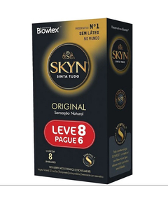 imagem de Preservativo blowtex skyn original 8 unidades - BLOWTEX