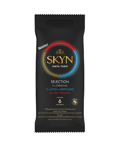 imagem de Preservativo blowtex skyn selection 6 unidades - BLOWTEX