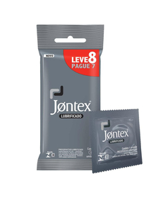 imagem de Preservativo jontex lubrificado 8 unidades - RECKITT BENCKISER
