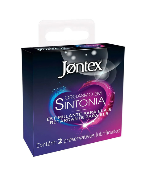 imagem do produto Preservativo jontex orgasmo em sintonia 2 unidades - RECKITT BENCKISER