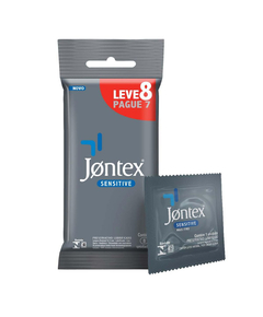 imagem de Preservativo jontex sensitive mais fino 8 unidades - RECKITT BENCKISER