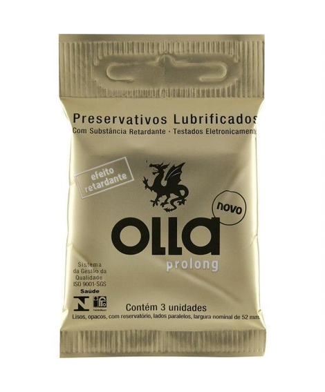 imagem do produto Preservativo olla efeito retardante 3 unidades - RECKITT BENCKISER