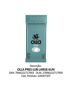 imagem de Preservativo olla large 6 unidades - RECKITT BENCKISER