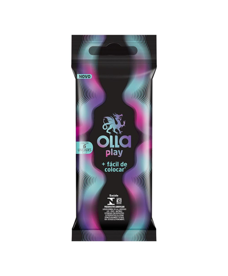 imagem do produto Preservativo olla play 6 unidades - RECKITT BENCKISER