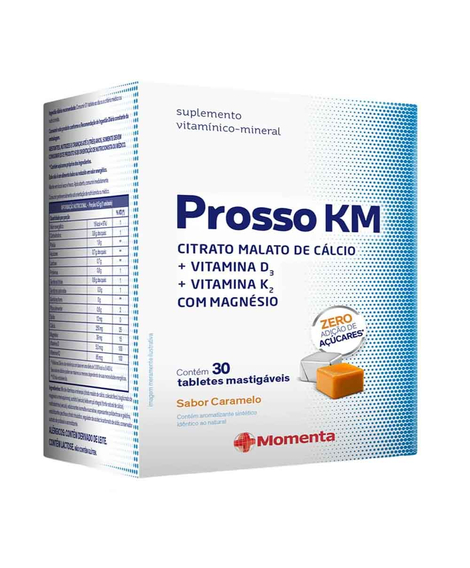 imagem do produto Prosso km 30 tabletes mastigavel - MOMENTA