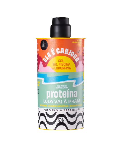 imagem do produto Proteina capilar 3 em 1 lola ela e carioca 500g - LOLA COSMETICOS