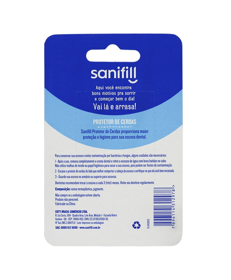 imagem do produto Protetor de Cerdas Sanifill 3 Unidades - COTY
