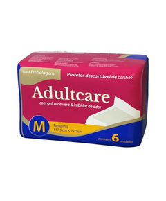 imagem de Protetor de colchao adultcare m 6 unidades - ADULTCARE
