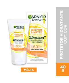 imagem de Protetor hidratante facial garnier 40g fps50 media - GARNIER