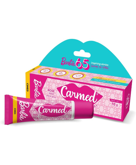 imagem do produto Protetor labial carmed barbie rose gold 10g - CIMED