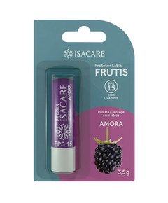 imagem de Protetor labial isacare frutis amora fps15 3,5g  - ISACARE