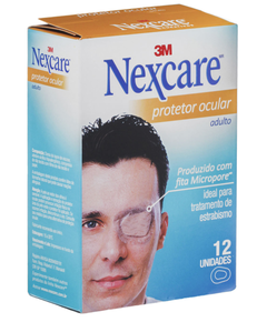 imagem de Protetor ocular nexcare adulto 12 unidades - 3M
