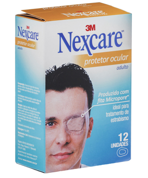 imagem do produto Protetor Ocular Nexcare Adulto 12 Unidades - 3M