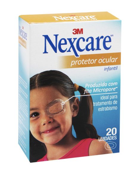 imagem do produto Protetor Ocular Nexcare Infantil 20 Unidades - 3M