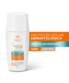 imagem de Protetor solar actine aquafuid fps 60 claro/medio 40g - DARROW