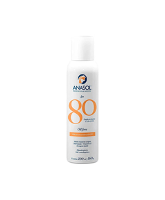 imagem de Protetor solar aerosol oil free anasol fps80 200ml - DAHUER