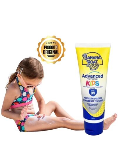 imagem do produto Protetor solar banana boat advanced protect kids fps99 118ml - BANANA BOAT