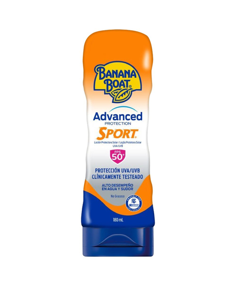 imagem do produto Protetor solar banana boat advanced sport fps50 180ml - BANANA BOAT
