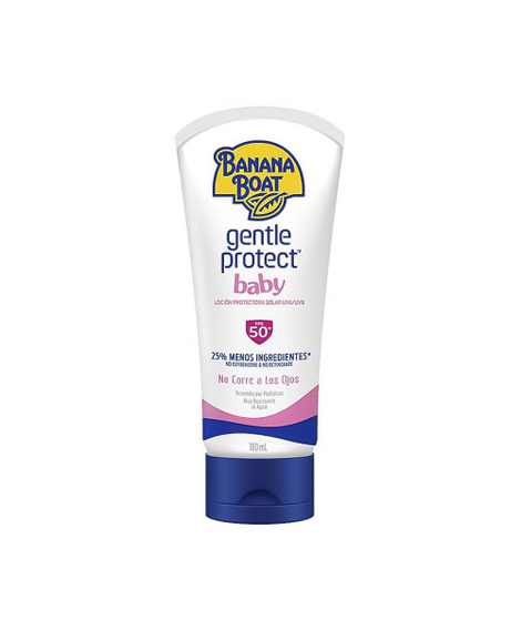 imagem do produto Protetor solar banana boat gentle protect baby fps50 180ml - BANANA BOAT