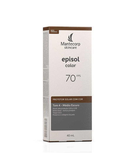 imagem do produto Protetor solar episol color fps 70 medio escuro 40ml - HYPERA PHARMA