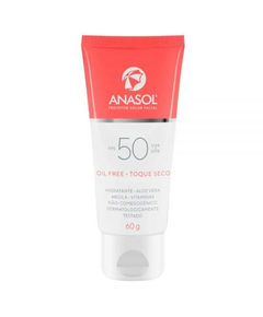 imagem de Protetor solar facial anasol fps50 60g - DAHUER