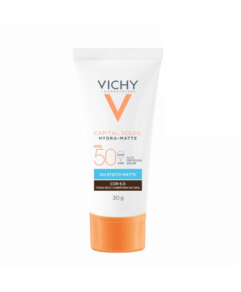 imagem do produto Protetor solar facial capital soleil fps50 cor 6.0 30g - VICHY