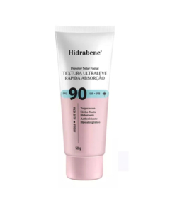 imagem de Protetor solar facial hidrabene fps90 50g - DAHUER