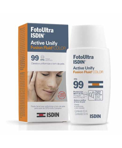 imagem de Protetor solar facial isdin active unify color fps99 50ml - ISDIN