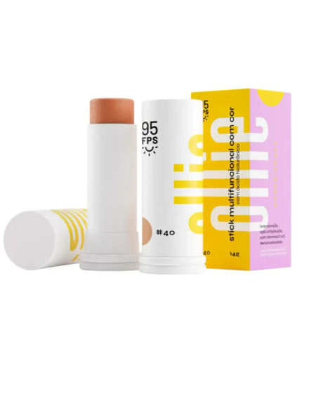 imagem do produto Protetor solar facial ollie fps95 bast�o #40 15g  - OLLIE