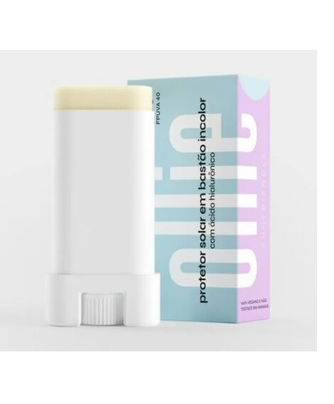 imagem do produto Protetor solar facial ollie fps95 bast�o incolor 14g - OLLIE