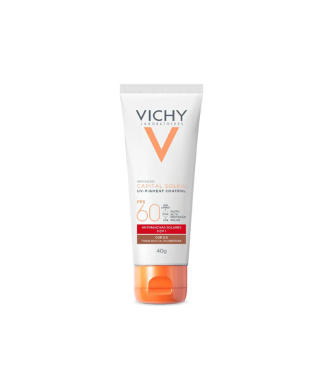 imagem do produto Protetor solar facial vichy fps 60 pigment control cor 5.0 - VICHY