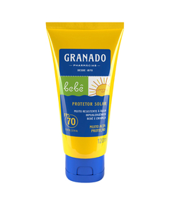 imagem de Protetor solar granado fps70 infantil 120ml - GRANADO