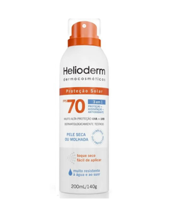 imagem de Protetor solar helioderm aerossol fps70 200ml  - KLEYHERTZ